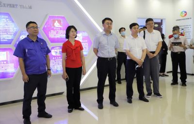 江门市政企考察团莅临宝泰隆参观考察