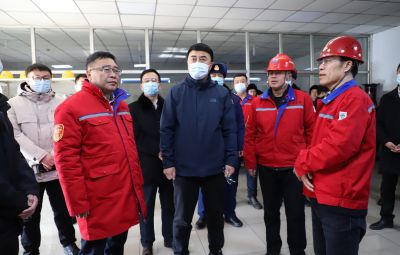 市委副书记、市长李兵莅临宝泰隆开展“两会”前安全生产检查