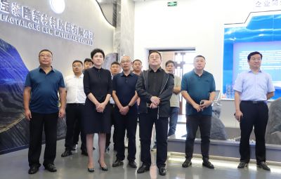 鑫融创集团考察团一行到宝泰隆考察