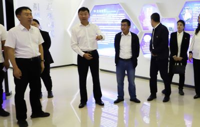 市审计局局长王宝山一行到宝泰隆参观调研