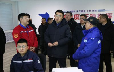 七台河市委副书记、市长李兵莅临宝泰隆开展“看项目、解难题、保安全”调研